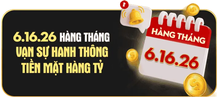 Thưởng nạp tiền và hoàn trả hàng tuần